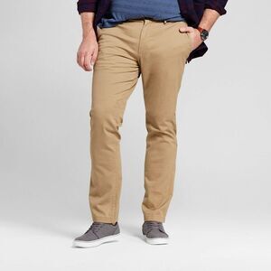 Goodfellow & Co - Men's Big & Tall Every Wear Slim Fit Chino Pants - Tan